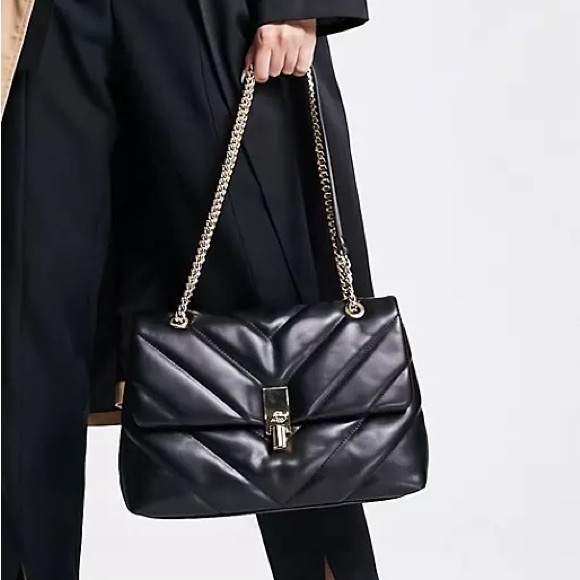 ALDO Rhiladia large quilted cross body bag in black - Picture 4 of 10